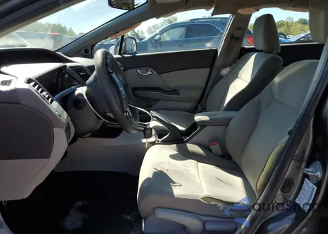 2012 Honda Civic Ex z USA, uszkodzony, nr VIN 2HGFB2F87CH595492